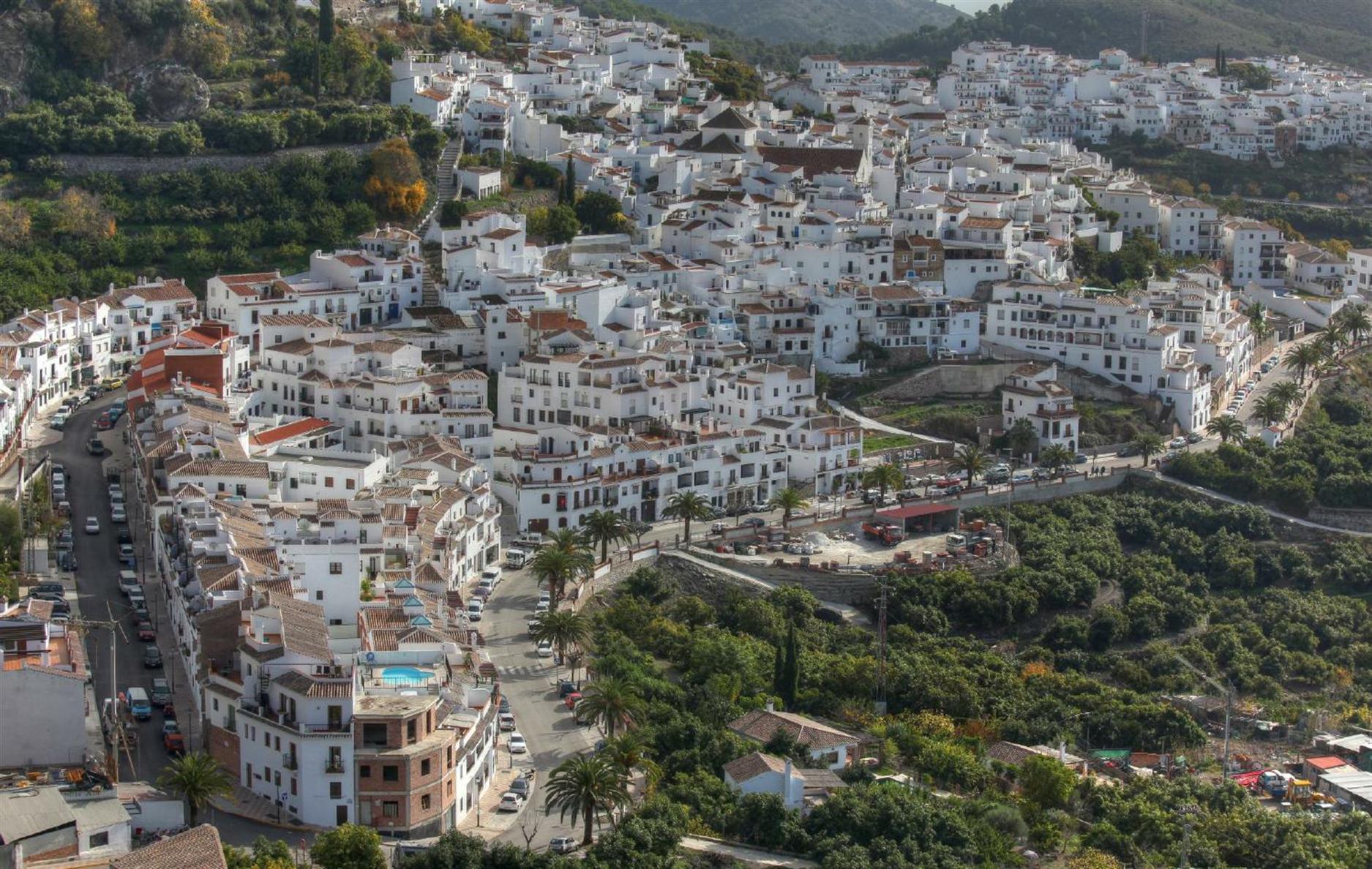 Frigiliana, eine kleine, hübsche Stadt nordösltich von Malaga.
